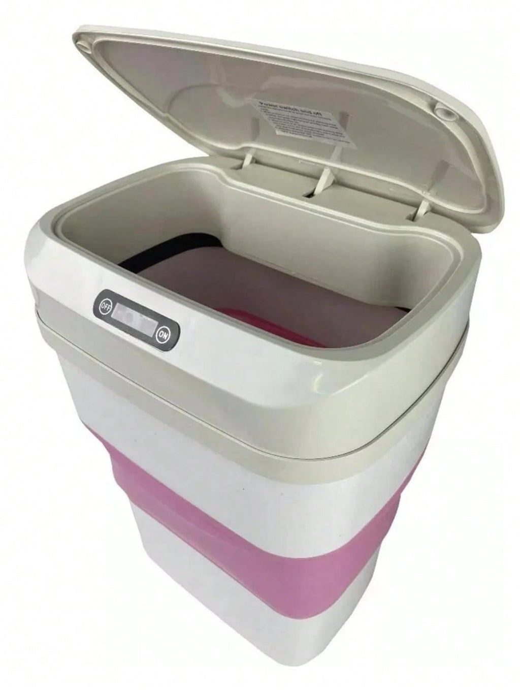 🗑️ Bote de Basura Plegable con Sensor Automático 12L