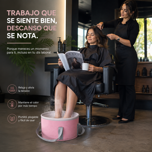 RelaxStep™ – Bañera Plegable para Pies